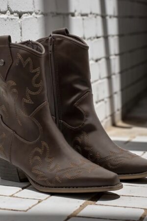 Botin texas marron