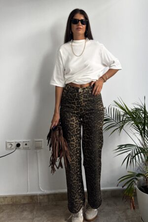 jeans leopardo