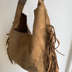 conjunto de bolso serraje Zing flecos