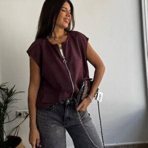 CHLALECO ANTELINA BURDEOS