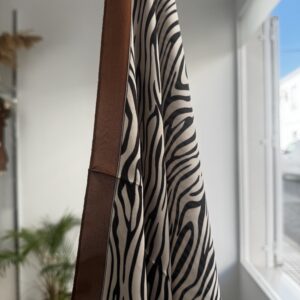 pañuelo estampado cebra