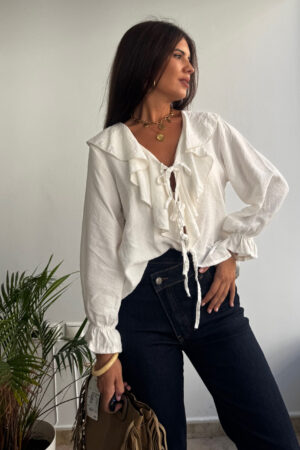 blusa volante eloisa