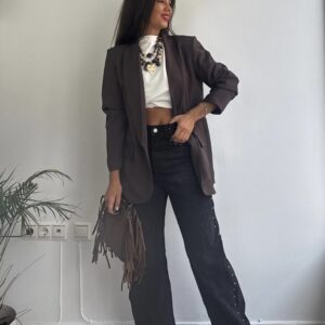 Chaqueta/ blazers marrón