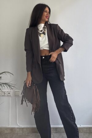 Chaqueta/ blazers marrón