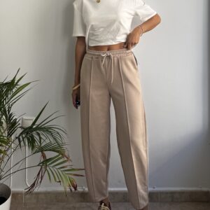 Pantalón sport balloon taupe