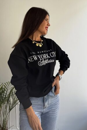 Sudadera en color negro