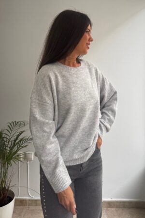 Jersey gris piedra