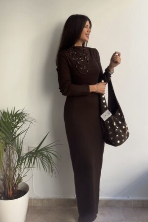 Vestido punto  Largo