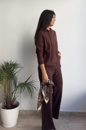 Conjunto punto Marlet marrón