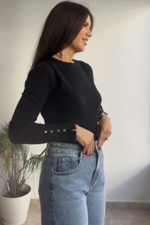 Punto básico negro adornos