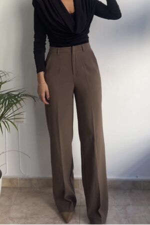 Pantalón traje Moka