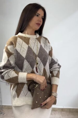 Jersey rombos tierra