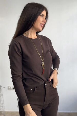 Básico de punto marrón