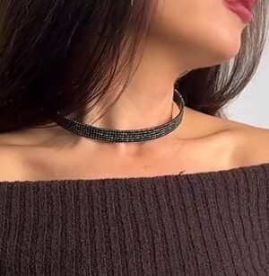 Choker/ gargantilla negra
