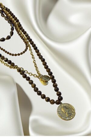 Collar múltiple moneda