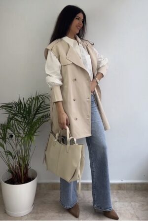 Conjunto de chaleco y camisa