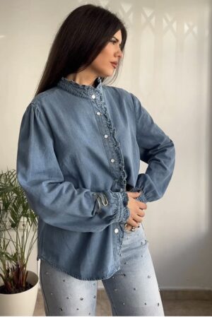 Camisa denim tirilla