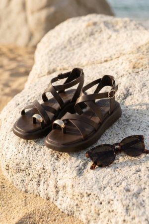 Sandalias Isla marrones