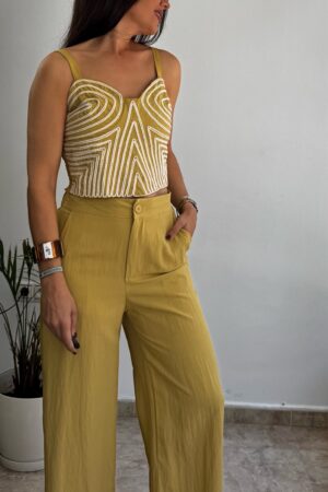 Conjunto GABI mostaza