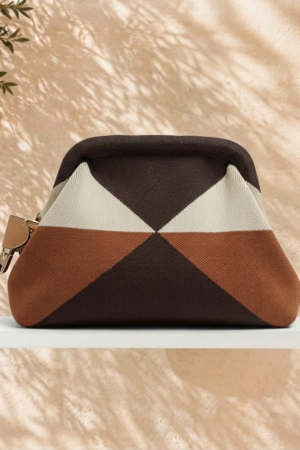 Bolso geométrico colores