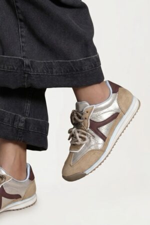 Deportivas retro multicolor