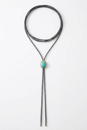 Collar cuerda piedra